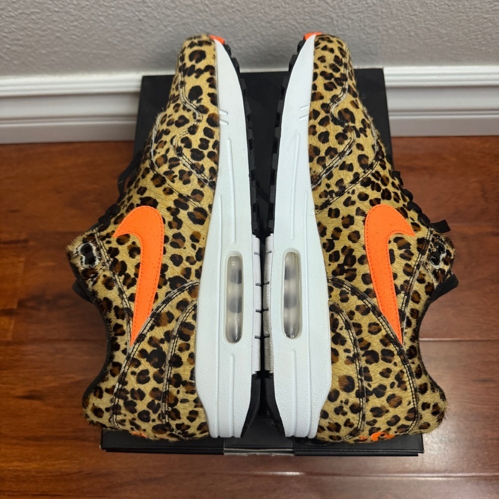 Nike Air Max 1 atmos Animal 3.0 Leopard Size 10.5 - Picture 7 of 9